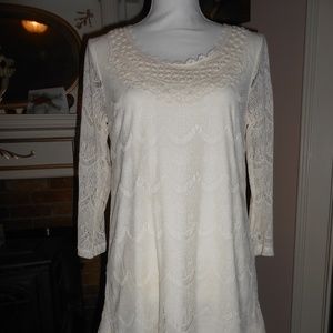 Cream Dress New
